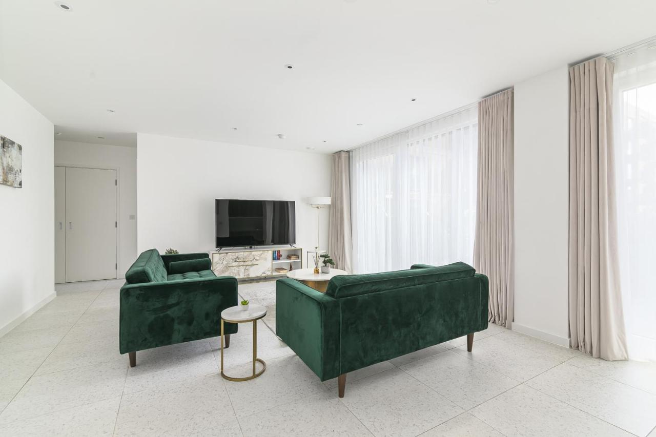 Luxury Spacious Flat With Communal Gardens And Parking ลอนดอน ภายนอก รูปภาพ